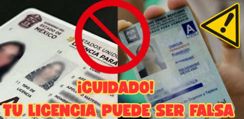 Alerta en Edomex: El alto precio de comprar una licencia de conducir falsa con “gestores”.